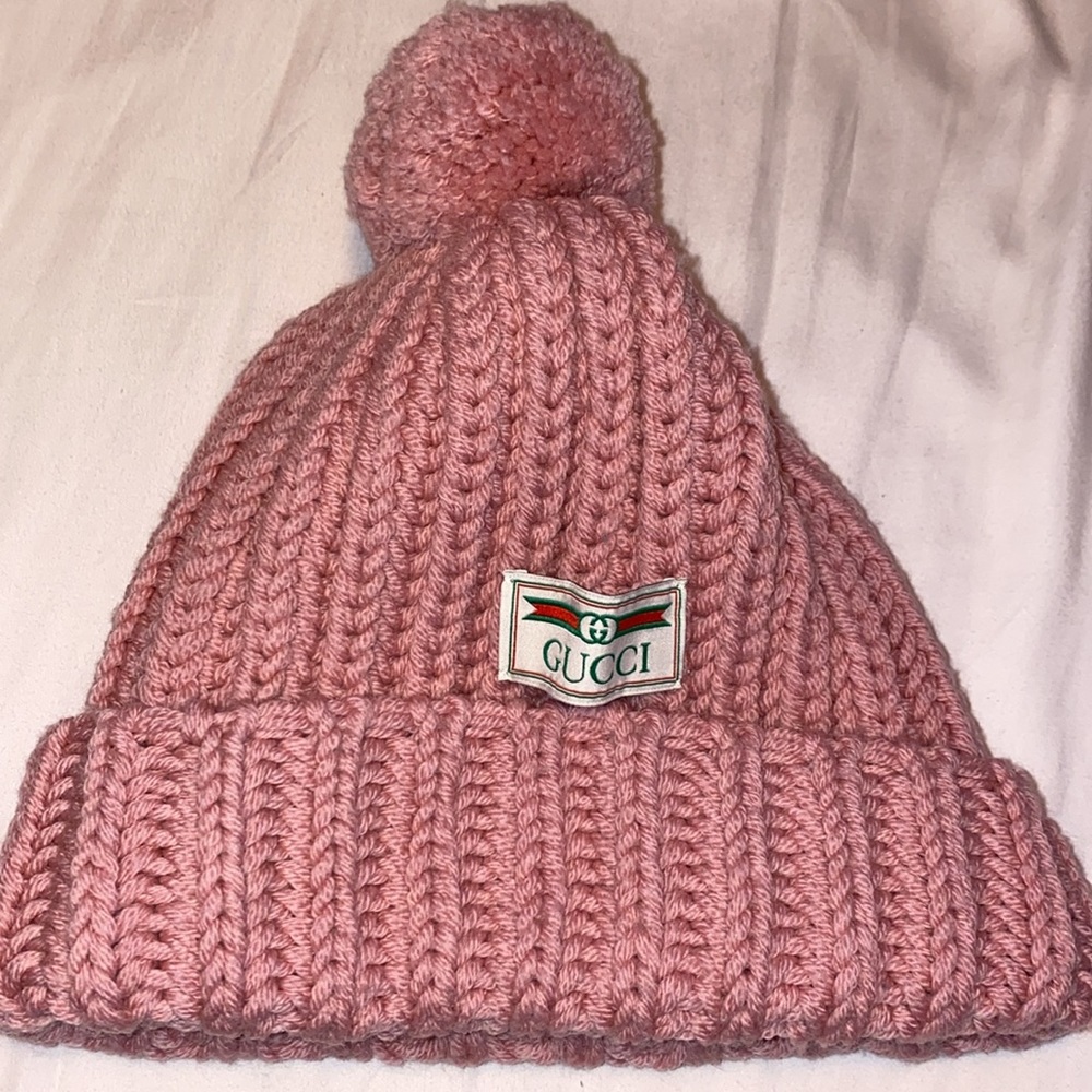 Pink Pompom Gucci Hat - Picture 9 of 10